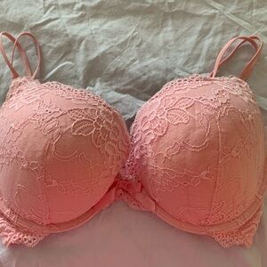 Victoria's Secret Blush Lace Bra